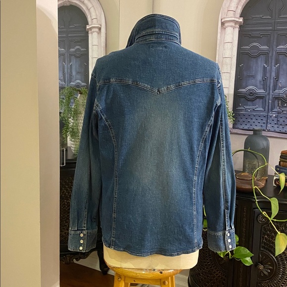 Vintage Red Squad dark blue denim
Shirt men’s size L - Picture 6 of 9